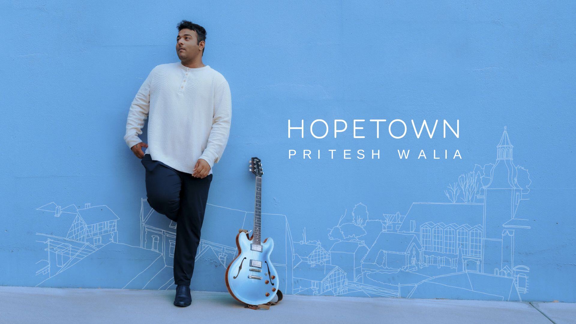 Jazz guitarist Pritesh Walia joins Vienna Live to present his debut album in clean-toned jazz guitar trio tradition